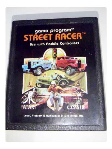 Street Racer Juego Atari 2600 Rarity *2* Funcionando