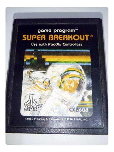 Super Breakout Juego Atari 2600 Rarity *2* Funcionando