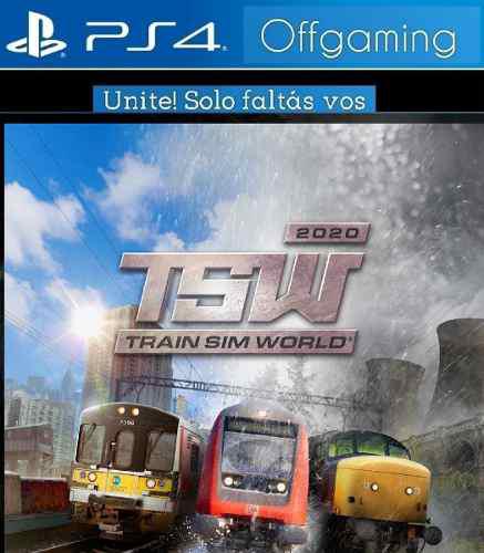 Train Sim World 2020| Ps4 | Juega Con Tu User | *ofg*