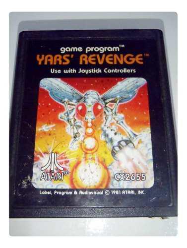 Yar's Revenge Cartucho Juego Atari 2600 Rarity *2* Funciona