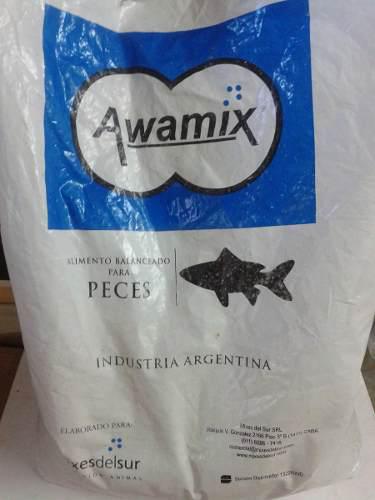 Alimento Para Peces, Carpas Koi De 3mm Bolsa X 1 Kg.