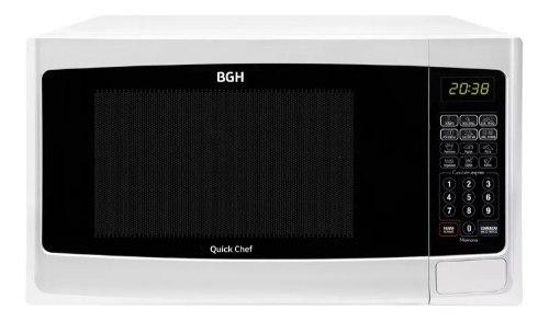 Microondas Con Grill Bgh B228dbe 28 Lts Digital Blanco 900w