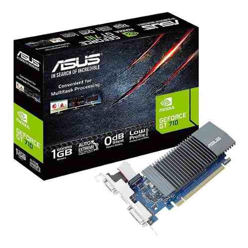 Placa De Video Grafica Geforce 1gb Gt 710 Gddr5 Pci-e Hdmi