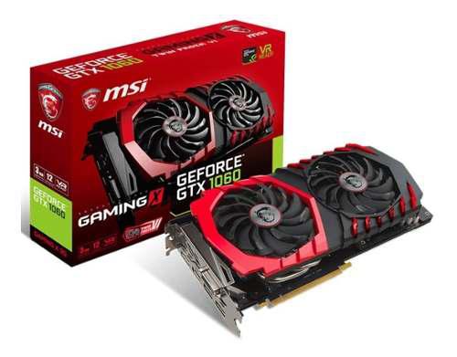 Placa De Video Msi 1060 Gtx 3 Gb