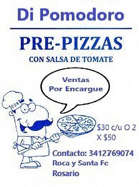 Pre-Pizzas Caseras (Di Pomodoro)