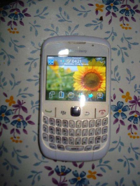 Celular Blackberry 8520 Blanco Liberado excelente estado
