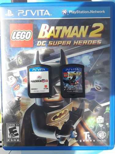 Dos Juegos Para Ps Vita- Lego Batman 2 Y Madden Nfl 13