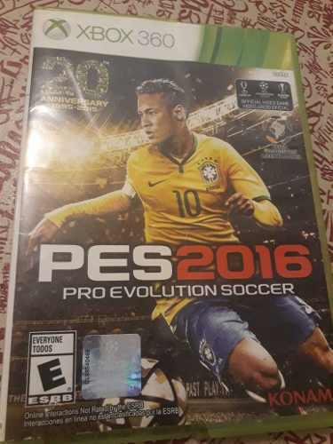 Juego Pes 2016 Xbox 360 Fisico