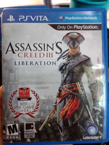 Juego Psvita Assassin's Creed 3 Físico Original