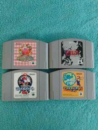 Juegos Nintendo 64 Originales Japoneses Mario Zelda Kirby