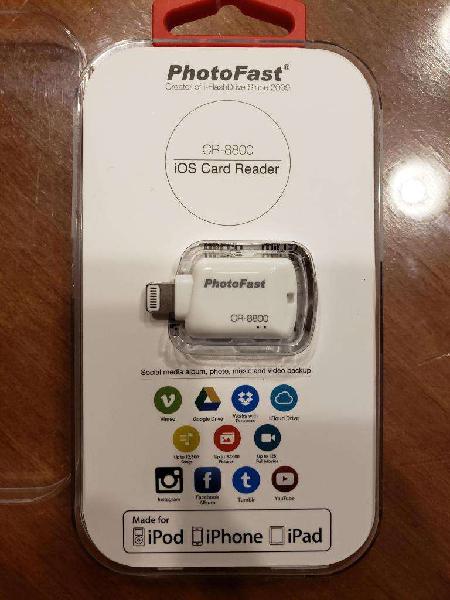 Pendrive Photofast tarjeta memoria Iphone
