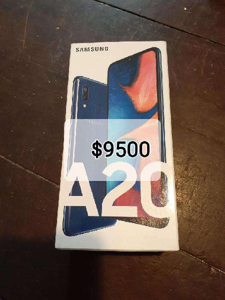Samsung A20 Completo en Caja 2 Días de U