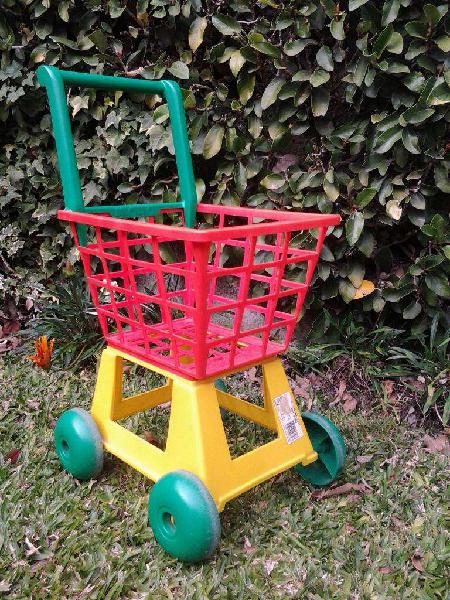 Carrito para jugar a hacer las compras Molto - importado