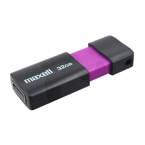 Pen Drive Maxell 32gb Retractil Usb Blister Original Mac Win