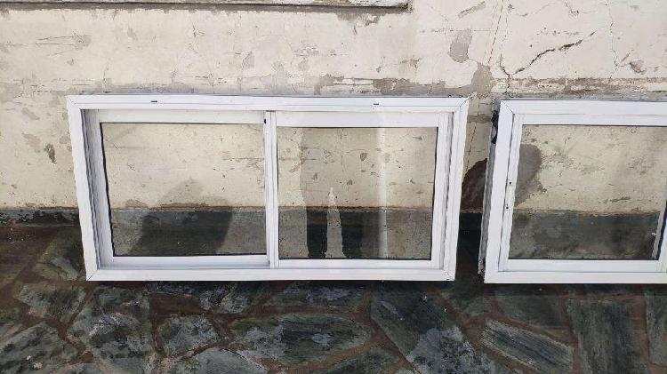 Vendo 2 Ventanas de Aluminio Blanco