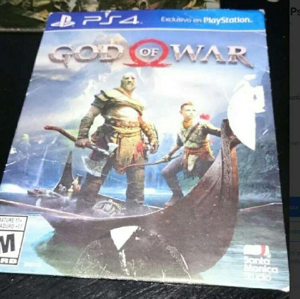 God Of War 4 Ps4 Fisico Usado