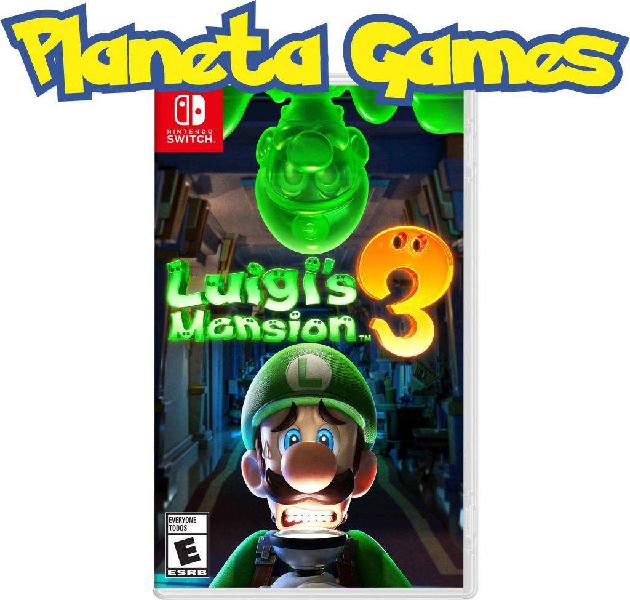 Luigi's Mansion 3 Nintendo Switch Fisicos Caja Cerrada