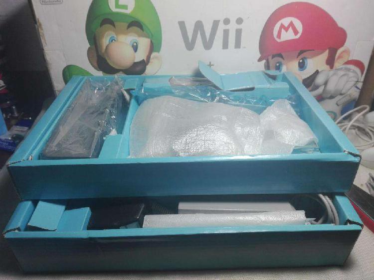 Nintendo Wii Flasheada Completa En Caja Con 2 Wiimote 16