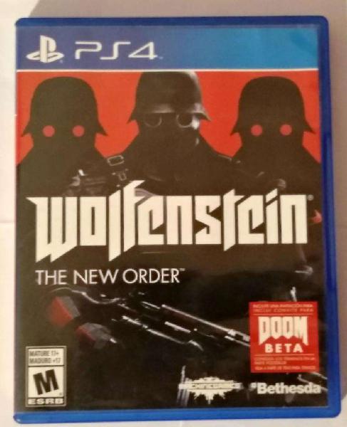 Wolfenstein: The New Order Ps4 - Fisico- (mar Del Plata)