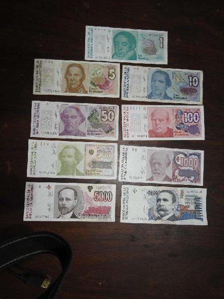 Billetes Argentinos Australes