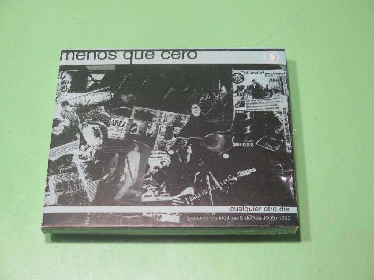 CD Menos que Cero - Cualquier Otro Dia EP Ojos de ciudad -