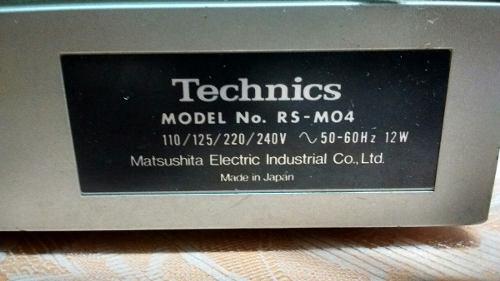 Deck Cassette Technics
