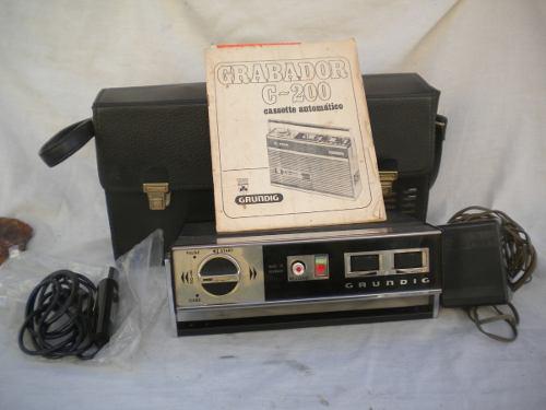 Grabador Cassette Grundig C 200 Sl Automatico