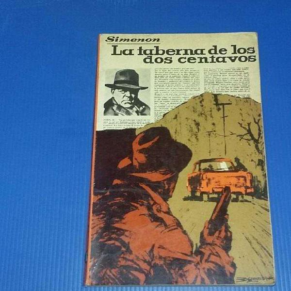 La taberna de los dos centavos. Georges Simenon.