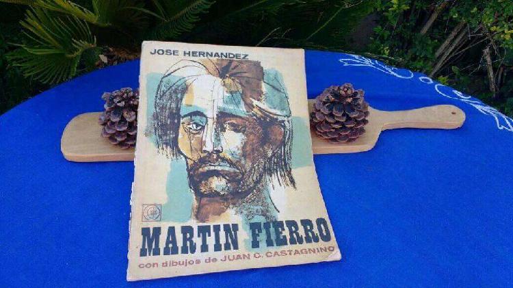 Martin Fierro Jose Hernandez Autografiado por su dibujante,