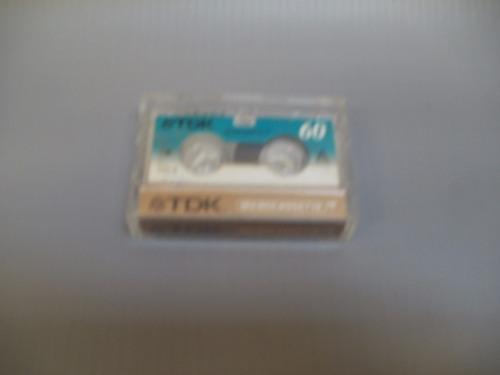 Microcassette Tdk O Sony 60 Min Con Caja Zona Caballito