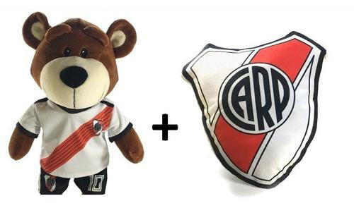 Peluche Oso River Vito + Almohadon Con Pelota Regalo. Hoy !