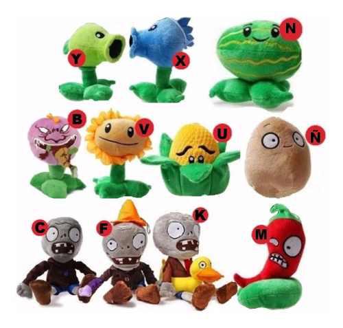 Peluche Plantas Vs Zombies! Elegi El Tuyo! $399