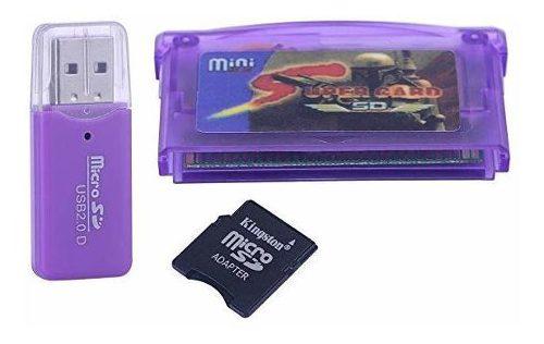 Super Card Everdrive Gameboy Advance Dslite + Memoria