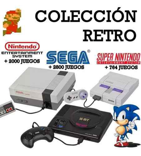 Colección Juegos Retro - Nes Snes Y Sega Para Pc - (+5000)