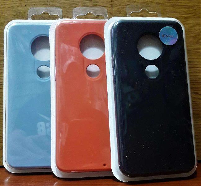 Funda Soft Case Motorola G7 plus Siliconada Soft Antigolpe