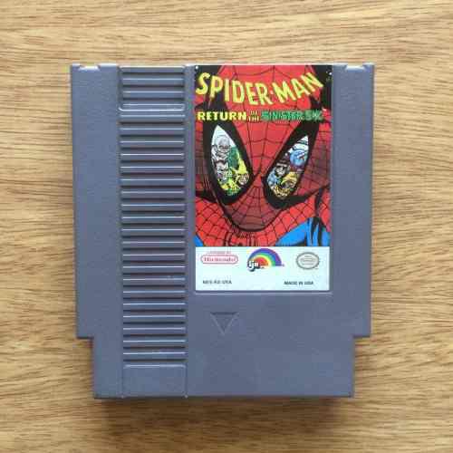 Juego Cartucho Nintendo Nes - Spider Man