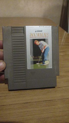 Juego Nintendo Nes Jack Nickalaus Golf