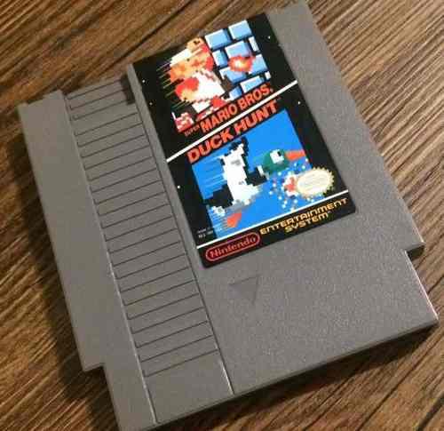Juego Super Mario Bros Y Duck Hunt Original Nintendo Nes