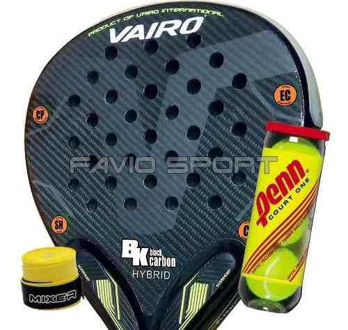 Paletas Vairo Black Carbon Hybrid + Regalos - Envío Gratis