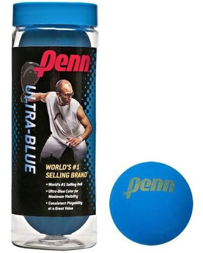 Pelotas Azul - Penn Ultra Blue Racquetballs - Alemardigital