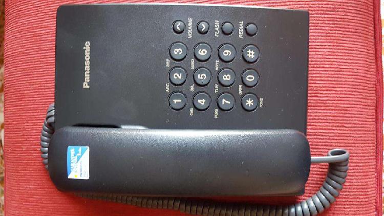 TELEFONO PANASONIC MODELO KX-TS500-AG MESA-FLASH REDIAL