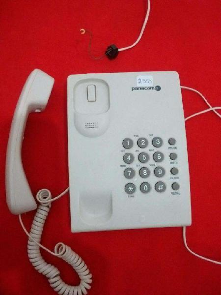 Teléfono fijo Panacom, modelo PA 7500. Impecable estado,
