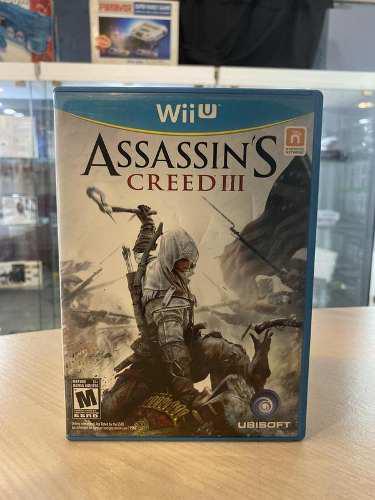 Assasin's Creed 3 Wii U Juego Nintendo Original Local