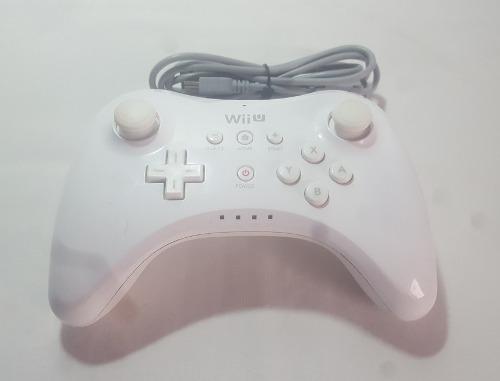 Controller Pro Wii U Blanco Control Original Nintendo Wii U