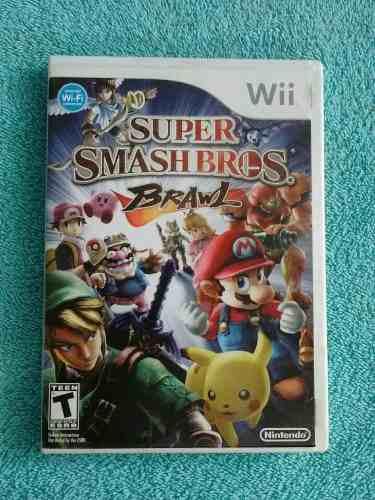 Juegos Nintendo Wii / Wii U Super Smash Bros Brawl Original