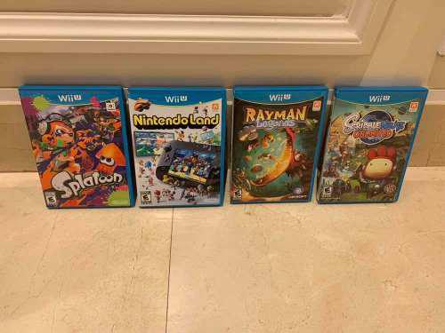 Juegos Originales Nintendo Wii U Rayman, Splatoon