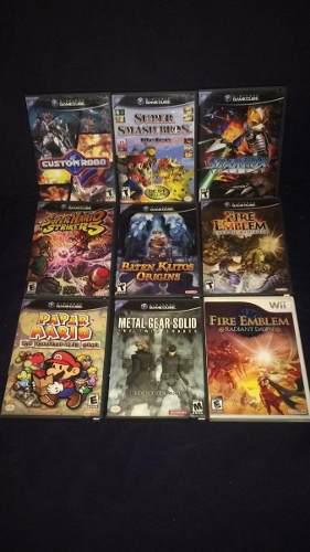 Lote Juegos Gamecube Pokemon Zelda Fire Emblem Metal Gear