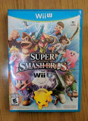 Super Smash Bros Wii U Como Nuevo Nintendo Original