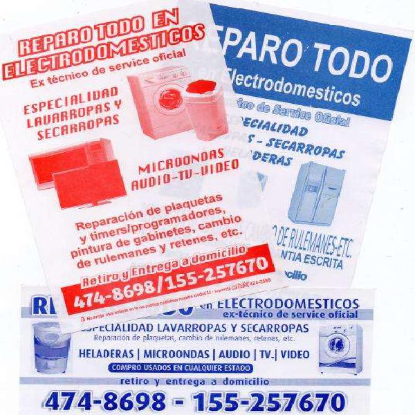 REPARACION DE ELECTRODOMESTICOS: