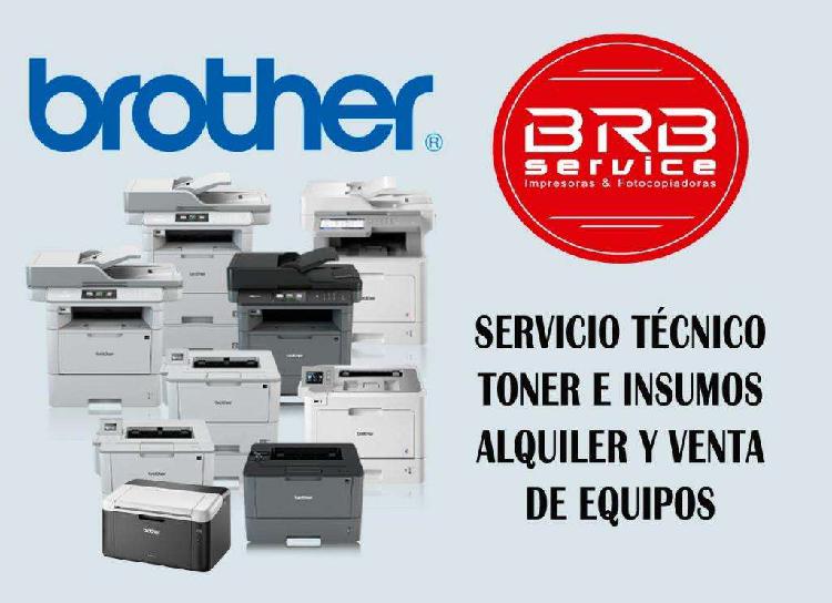 REPARACION DE IMPRESORAS BROTHER, VENTA Y ALQUILER